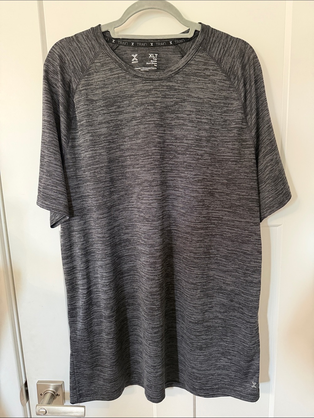 Xersion Men’s Gray Heather Short Sleeve Tee